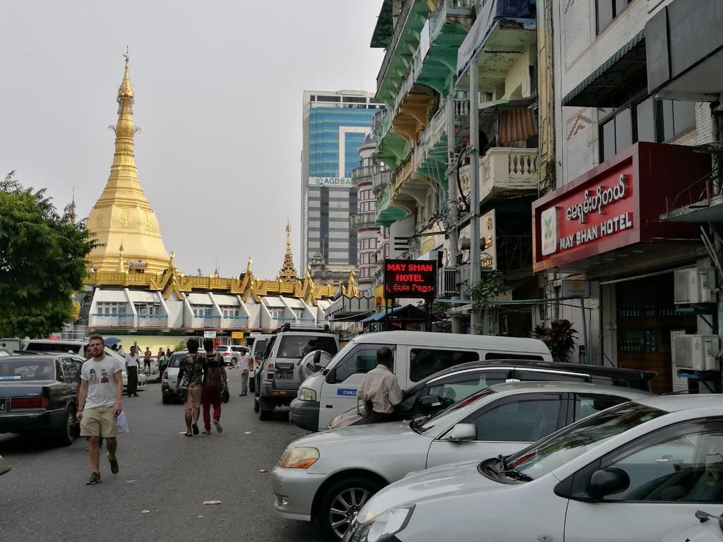 May Shan Hotel Yangon Exterior photo